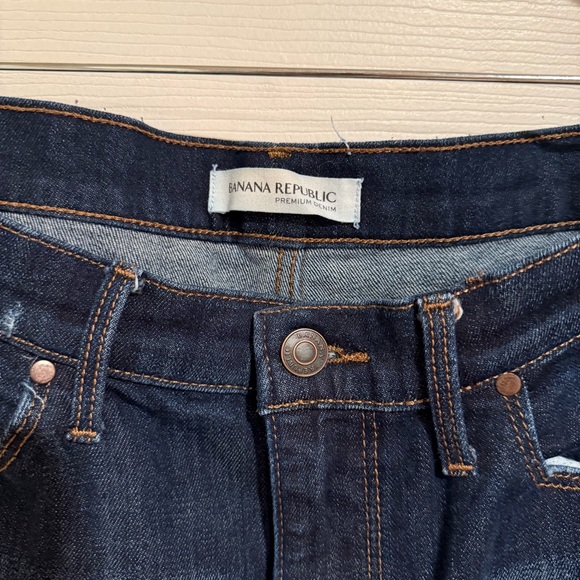 Banana Republic Skinny Jeans Distressed Size 30L - Picture 2 of 10